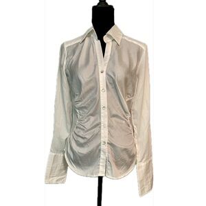 Farinaz Taghavi White Button-Up Blouse